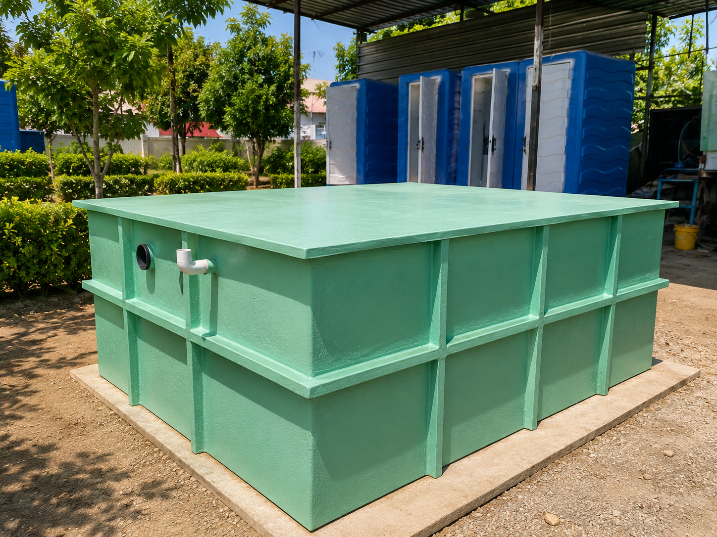 FRP Bio Tank 4000 Ltr