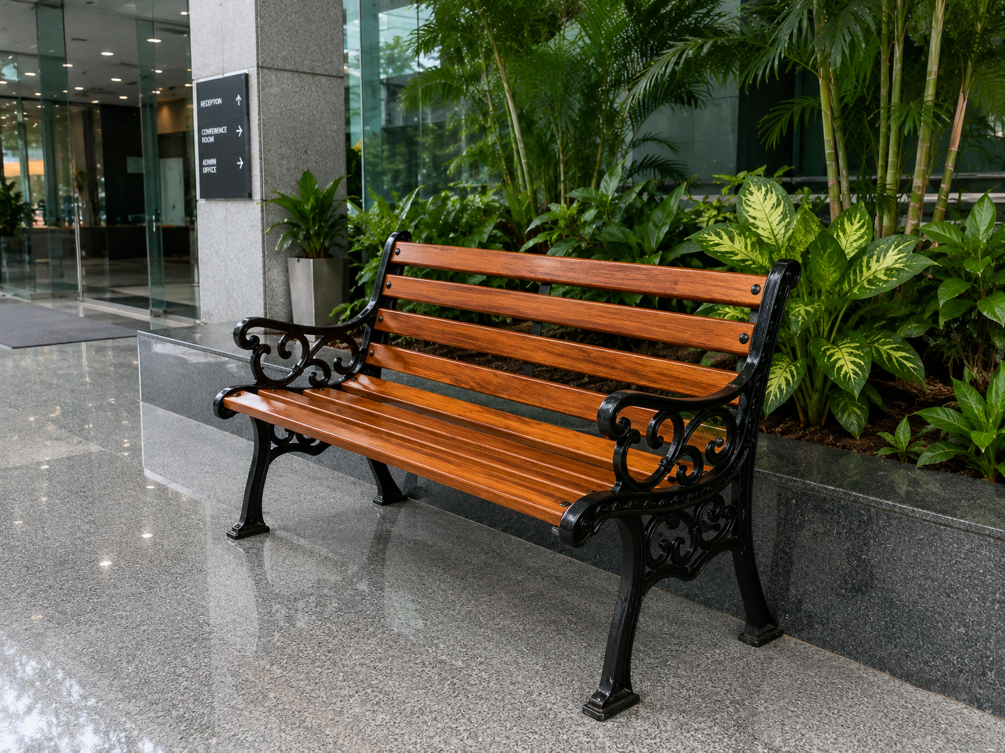 Cast Iron Bench