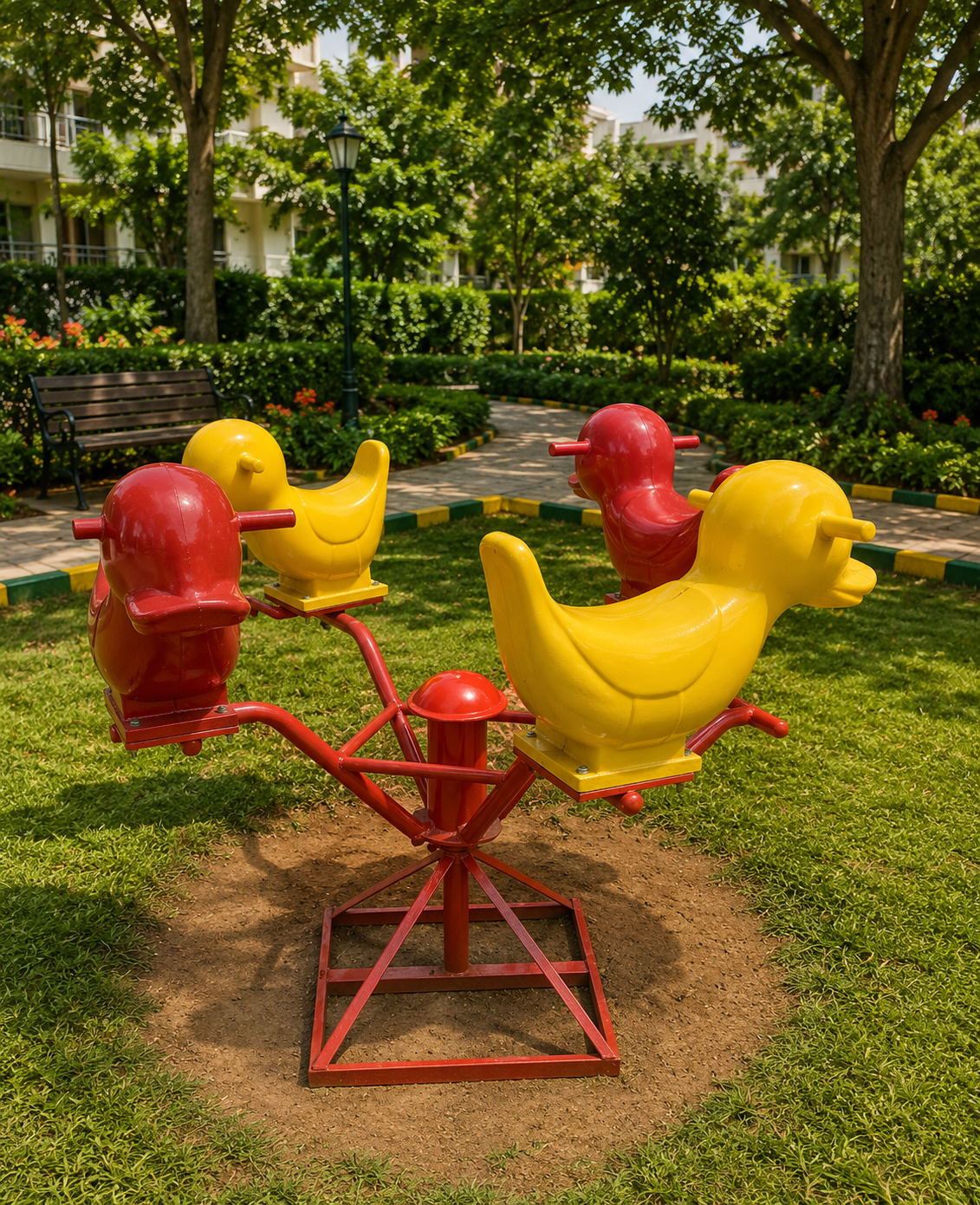 Merry Go Round Duck