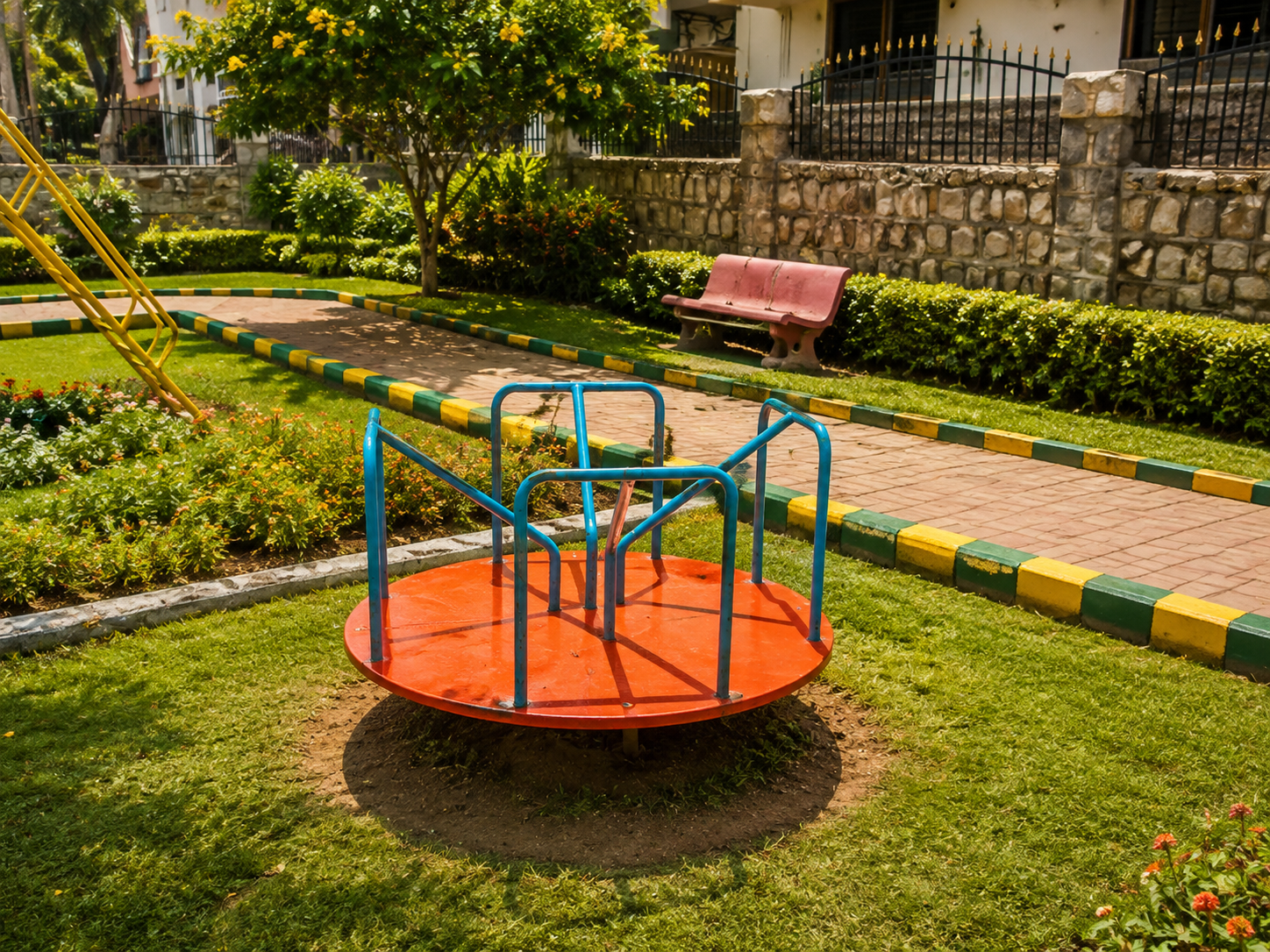 FRP Merry Go Round Plain