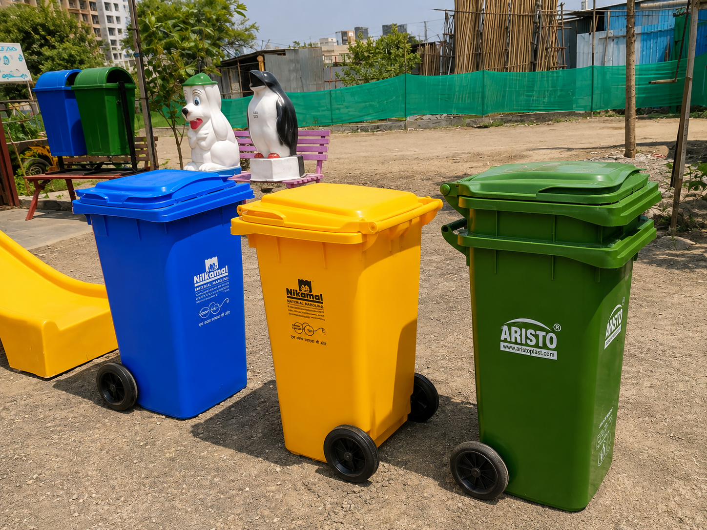 FRP Neelkamal Dustbin 120 Ltr