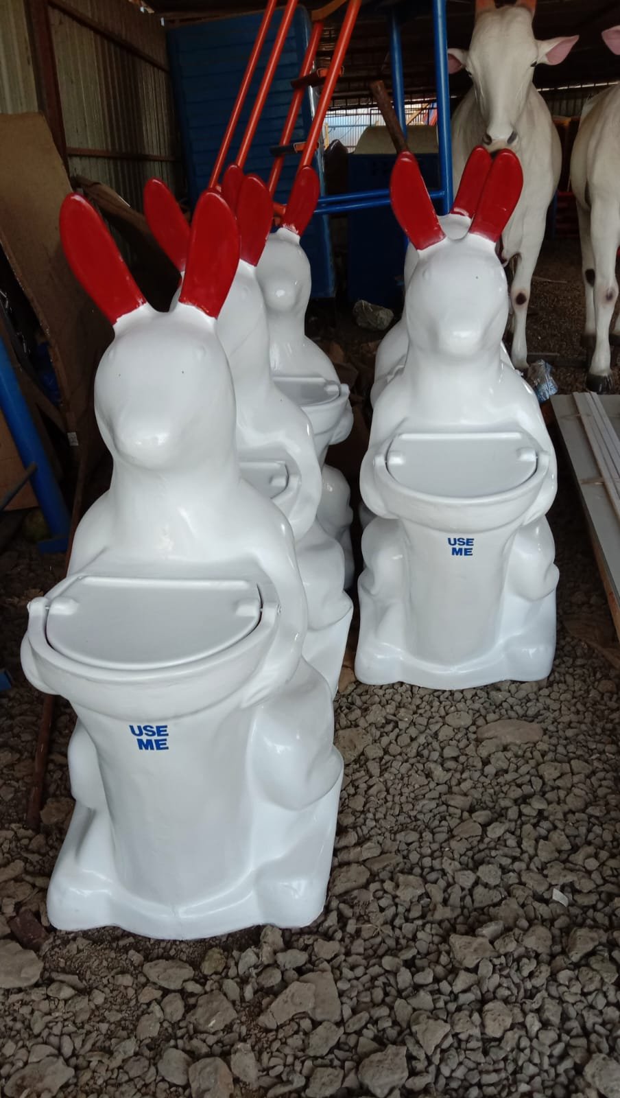 Rabbit Dustbin 55 ltr