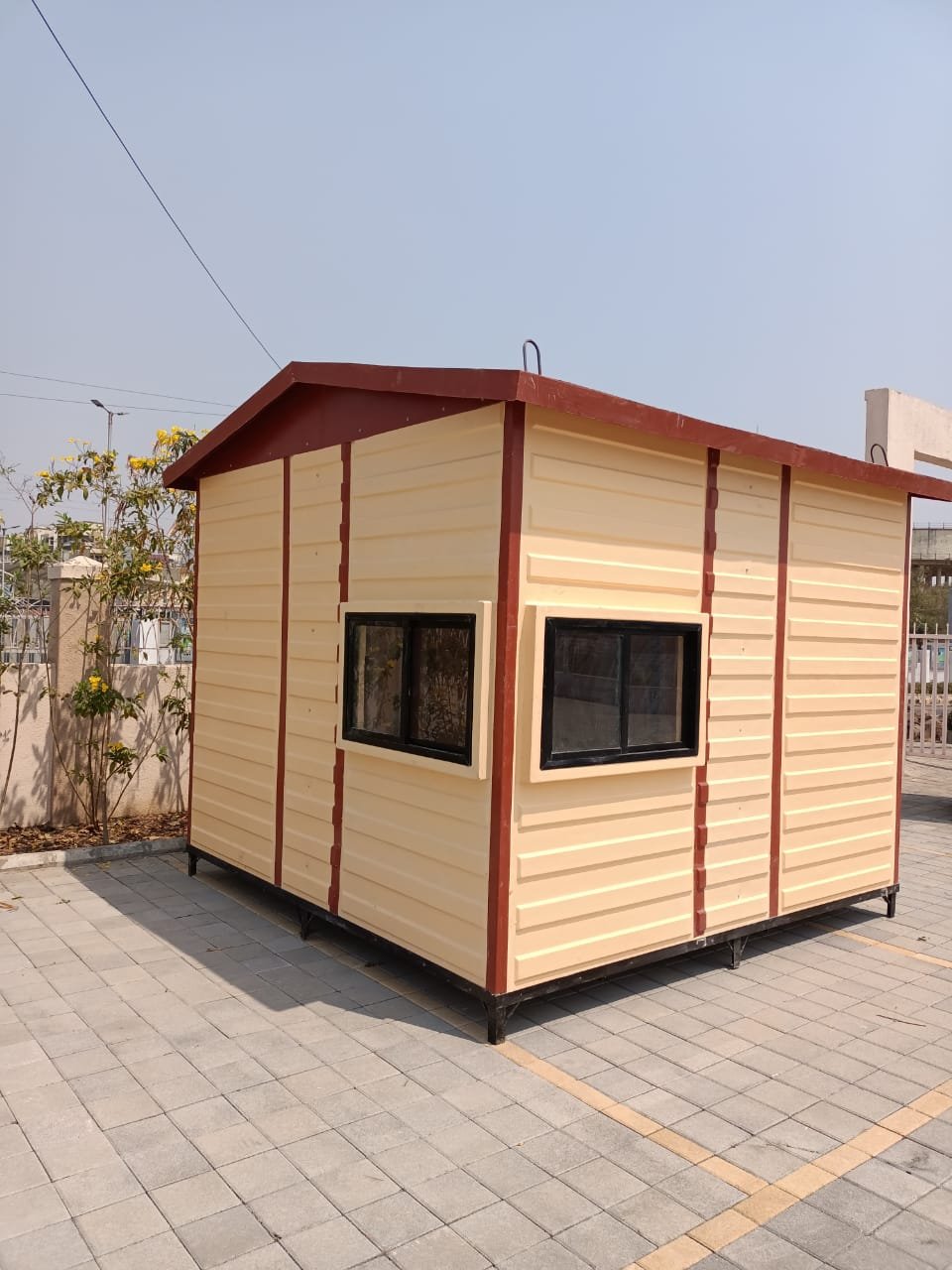 FRP Security Cabin